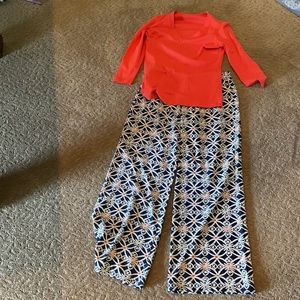 Jude Connally Full Outfit (V-Neck and Pants) S